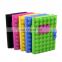 China Supplier silicone note book cover/softcover book printing