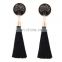 Fashion long tassel eardrop tassel earring jewelry