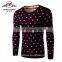 Hot High Quality Men's Wool Viscose Customize Knitted Sweater