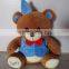 2015 En71 & ASTM Cute OEM custom plush teddy bear names birthday couple teddy bear plush toy cheap soft stuffed plush teddy bear
