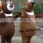 Bear fur costume/hot sale factory price for popular plush dress