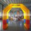 Commercial inflatable yellow Arches,Cheap inflatable arch for sale,durable Inflatable arch for events,