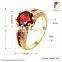 Europe and the United States the Zircon Rose Gold Diamond Trade Hot Couple Ring
