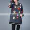2016 New Fashion Women Bomber Jackets Plus Size Outwear China Supplier Autumn Ladies Print Jacket