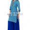 Woman ethnic wear wholesaler Band collar Knee length long sleeve lady kurti jaipur india
