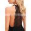 Sexy State of Lace Black Lace Top Wholesale Women Tops and Blouses