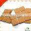 Square shape self adhesive cork dot pads
