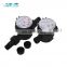 ISO 4064 mechanical Plastic single jet water flow meter with Lead Sealing