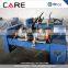 Double side hydraulic solid bar chamfering machine for outside angle deburring