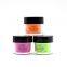 Popular color nails glitters colors nails salon professional dipping glow in dark dip powder
