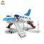 fiber glass airplane outdoor playground,children airplane playground equipment