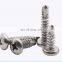 DIN standard and m2-m10 or custom size cross fitting pan head screw bolt with flange