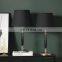 Wholesale cheap hotel office desk decoration high-end cylindrical metal reading lamp