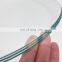 High Quality Clear Round tempered glass top dining table glass top