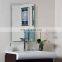 3mm 4mm 5mm Frameless Bevel Edge Silver Hotel Bathroom Mirror