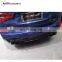 X3M diffuser for X3 series 2018-2020year sport to MP style G01 diffuser with exhaust tips for X3