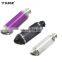 Colorful 304 stainless steel 51mm universal motorcycle exhaust muffler pipe for 250CC motorcycle