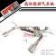 super racing tailpipe auto exhaust system for Mitsubishi Lancer-ex exhaust mufflers cat back with quad double tip