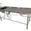 Superior 304 autopsy table with tap spray and water bath for human animal use