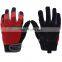 HANDLANDY Red Flexible Vibration-Resistant  Mechanic Touch Screen Mens Working Safety Gloves For Construction Work