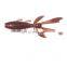 Hot sell 1.8g  trolling lures saltwater silicone soft prawn fish lure soft prawn fish lure