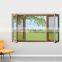 Customized Luxury Double Glass Aluminum Hurricane Impact Mute Turn-tilt Windows