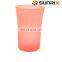 Reusable Plastic Water Drinking Cups, BPA Free Stadium Water Glasses Cups