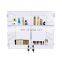 Custom Clear Acrylic Display Cabinet Case With Locking Hinged Doors And 2 Shelves