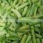 Sinocharm frozen vegetable Factory of IQF Frozen Zucchini Strips Size according to customer requirements