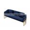 China Factory Directly Price Leisure Single Furniture Velvet Sofa