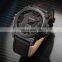 NAVIFORCE NF9099 Cool waterproof mens leather strap military watches analog digital wrist watches for men sport