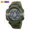 SKMEI 1258 Fashion LED Digital Outdoor Sports Watches 50M Waterproof Chronograph Big Dial Digital Wristwatches