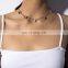 Stainless Steel Gold Jewelry Choker Butterfly Necklace