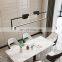 Nordic modern Chandelier Creative Design Lamp Restaurant Kitchen Dining Table Suspension Chandeliers line long pendant light
