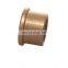 powder metallurgy porous sintered flanged bronze bush,flanged sleeve bearing,bronze bushing