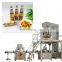 VFFS 10 heads weighing Bulk Orange Candied Fruit Snacks Particle Measuring Filling Machine