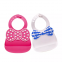 Food Grade silica gel baby product bibs Soft Waterproof Easy Clean Silicone Bibs Silicone Baby Bib