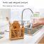 Original Hanging Eco-friendly Bamboo Knives Forks Chopsticks Drain Rack