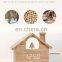 Creative House Shaped Christmas Decorative LED Digital Clock Temperature Humidity Display Night Light Desk & Table Clock  Spring
