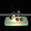 Champagne Wine Drinks Beer Bucket Illuminated  KTV/ Nightclub Portable plastic led lighted ice bucket serving tray