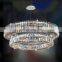 Wholesale modern brass decorative chandelier LED glass dining hanging lamps