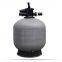 Pikes top mount sand filter brand new fiberglass OEM/ODM uv-resistant surfaced swimming pool sand filter