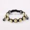 New Jewelry shamballa crystal beads macrame bracelets wholesales neon shamballa bracelets!! !!