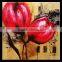reasonable price modern flower house decoration high quality on canvas oil painting