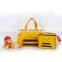 cute cartoon pattern picnic bag and diaper bag set