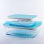Made in China fashional round pyrex glass pizza plate/ microwave glass plate