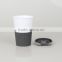 Mlife 2016 new arrival 12oz mini size singe wall PP plastic coffee mug hot drink cup with silicone band                        
                                                                                Supplier's Choice