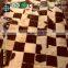 Luxury Bedroom Patchwork Cowhide Carpet