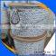 factory price polyester twisted anchor rope line with metal thimble