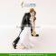 Wedding Cake Topper "ROMANTIC DANCE COUPLE" Bride and Groom Engagement Party